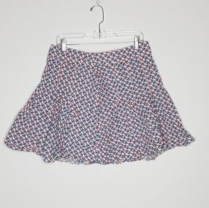 Maeve by Anthropologie Floral Mini Skirt